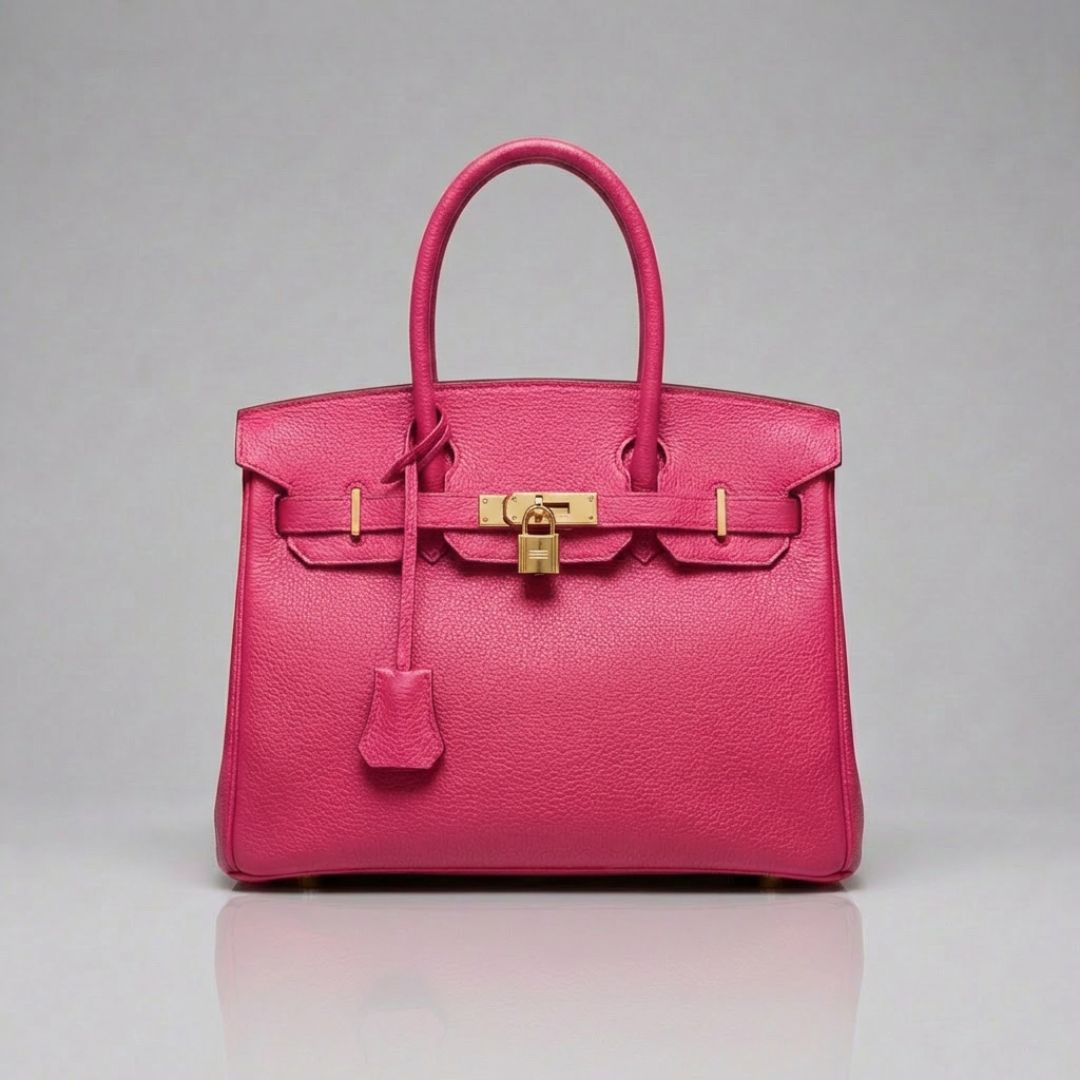 AVA - Structured Leather Satchel