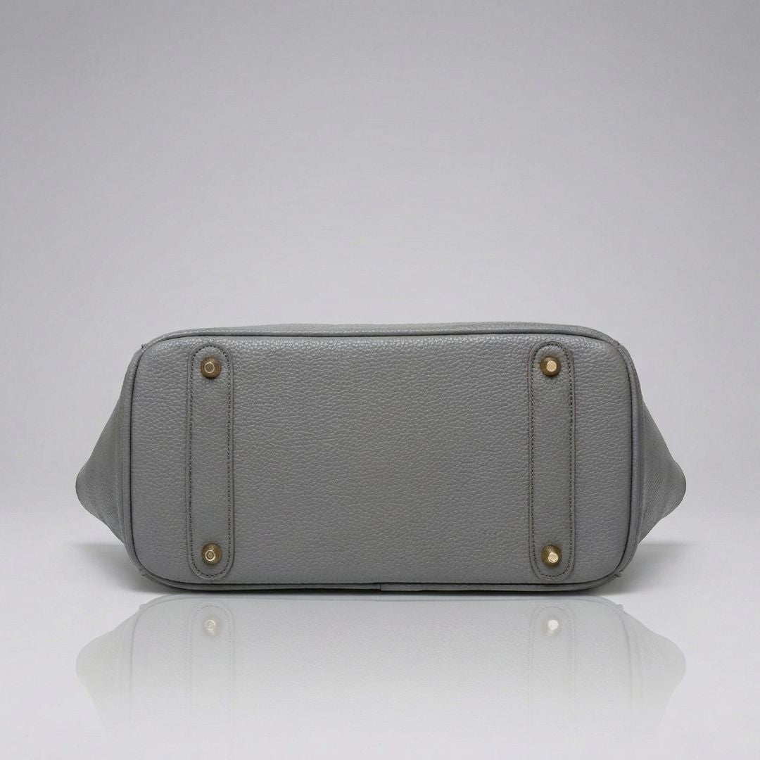 AVA - Structured Leather Satchel