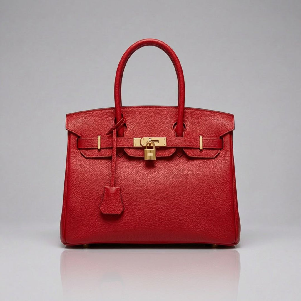 AVA - Structured Leather Satchel