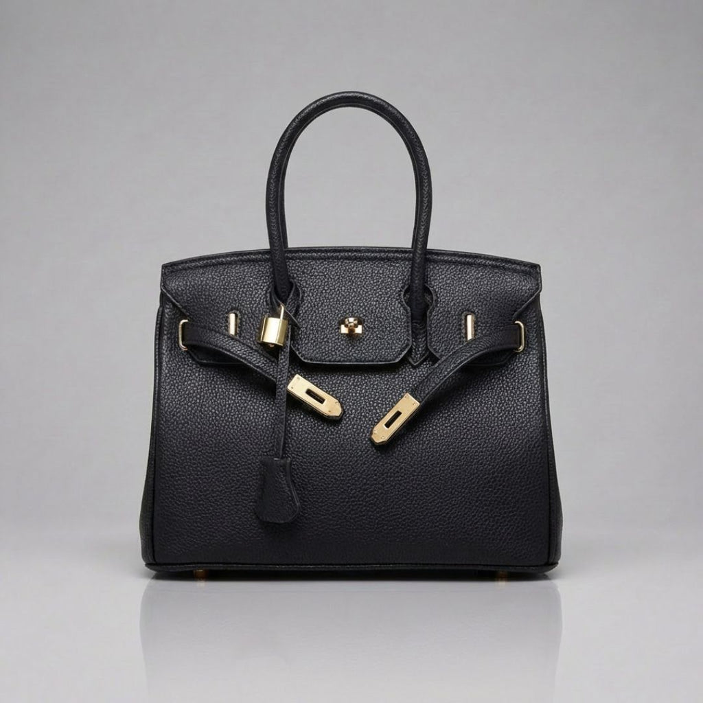 AVA - Structured Leather Satchel