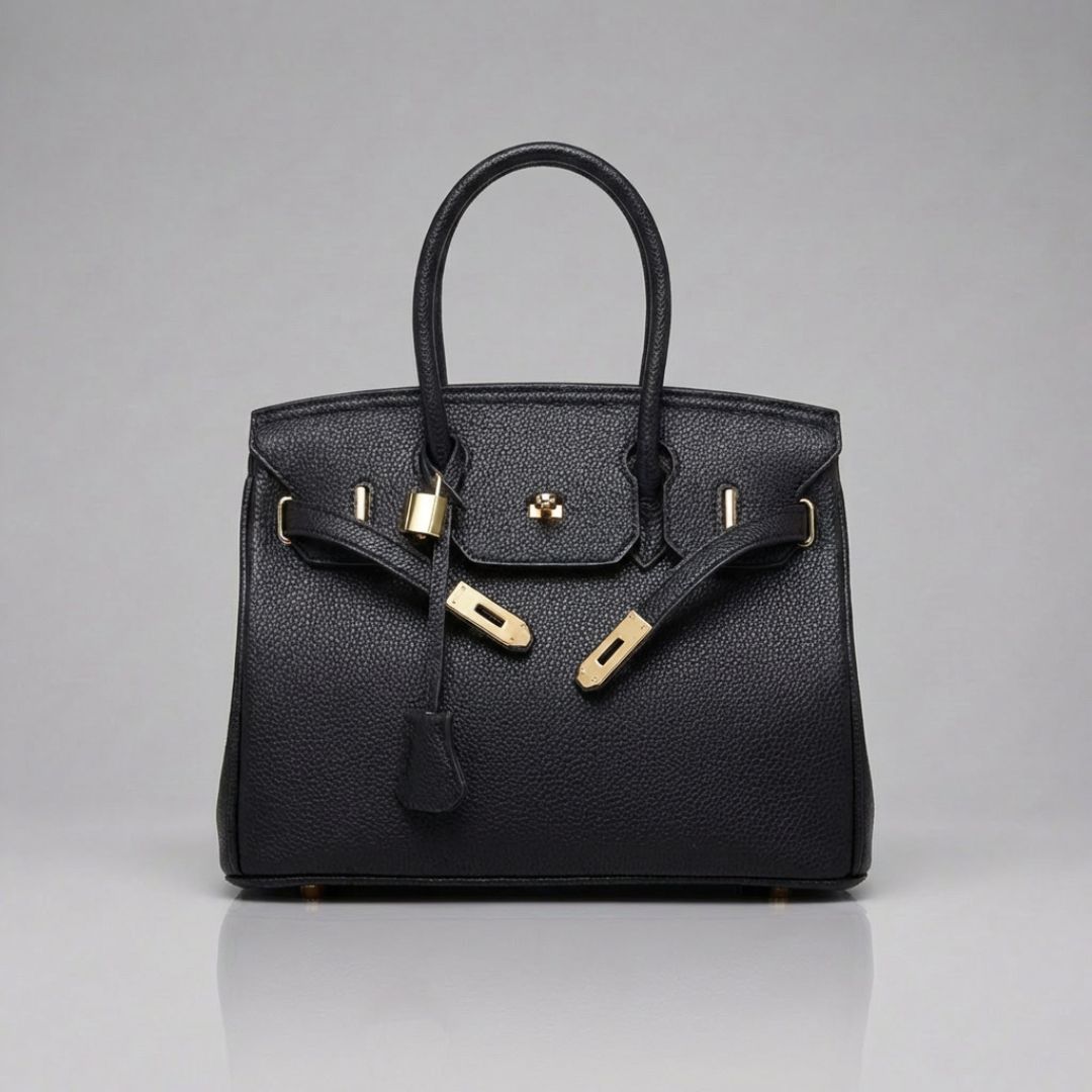 AVA - Structured Leather Satchel