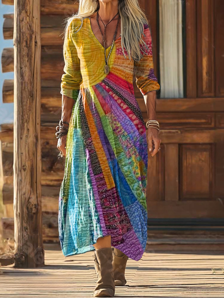 SOLARA™ – Bohemian Sun Dress
