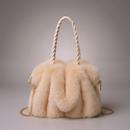 Melanie Faux Mink Fur Tote