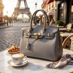 AVA - Structured Leather Satchel
