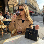 AVA - Structured Leather Satchel