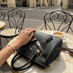 AVA - Structured Leather Satchel