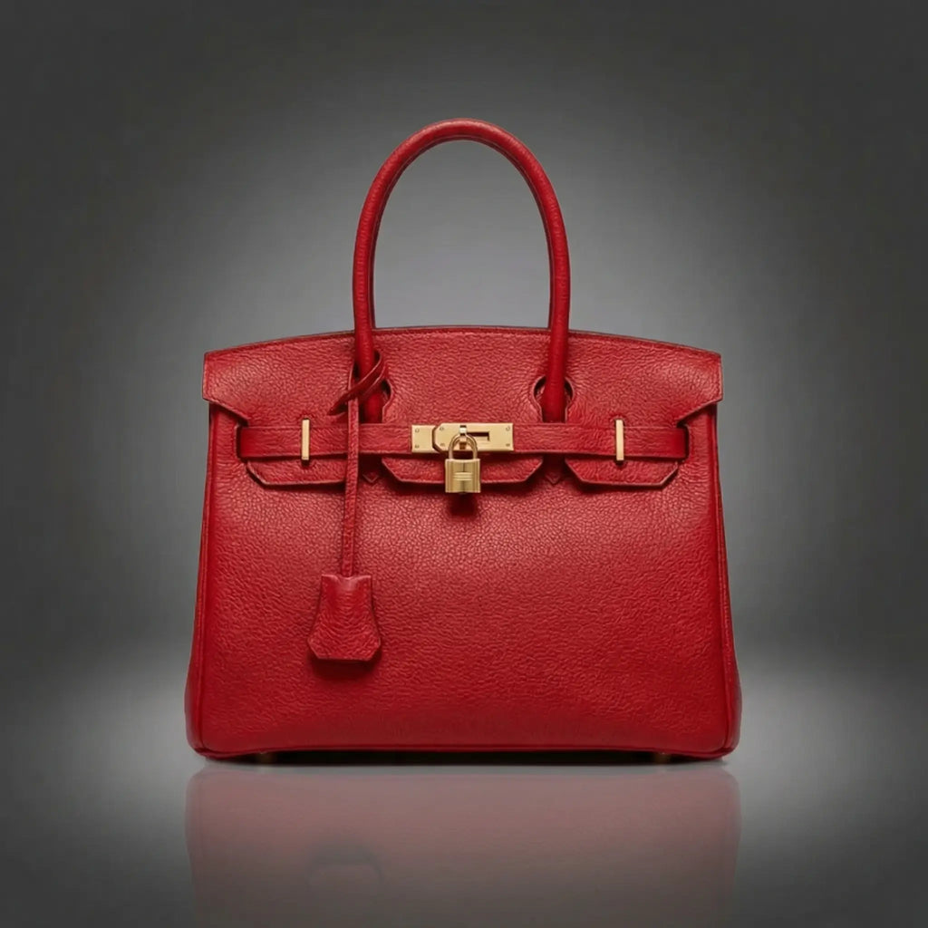 AVA - Structured Leather Satchel