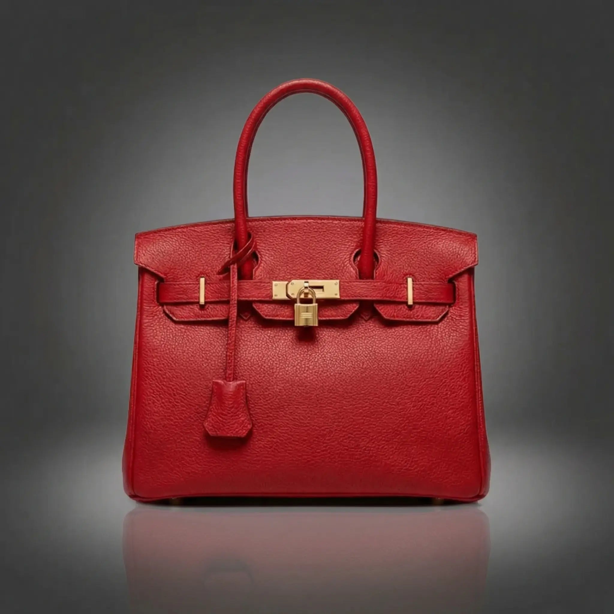 AVA - Structured Leather Satchel